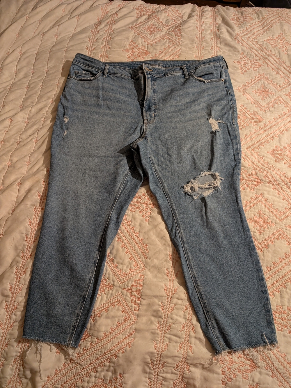 Old Navy Rockstar Distressed Plus Jeans